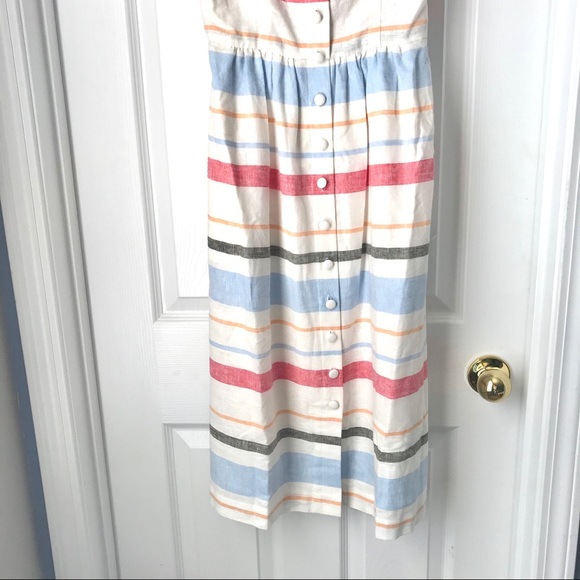 NWT Gal Meets Glam Striped Linen blend mid… - Picture 3 of 6